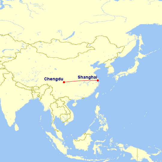 COMAC C919 Routes