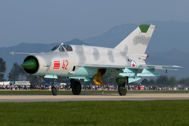 Korean People's Army Mig-21