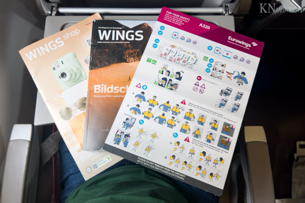 Eurowings Safety Card