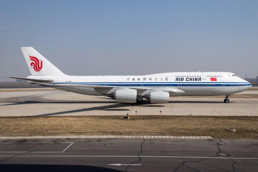 Air China Boeing 747