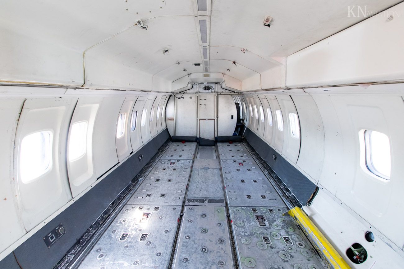 Air Tindi Dash 7 Cargo Hold