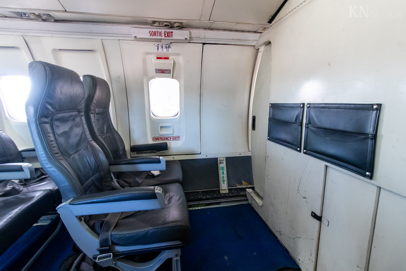 Air Tindi Dash 7 Passenger Cabin