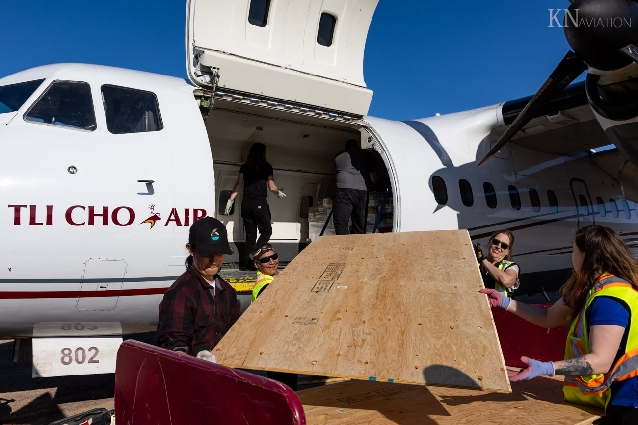 Air Tindi at Lutselk'e Airport