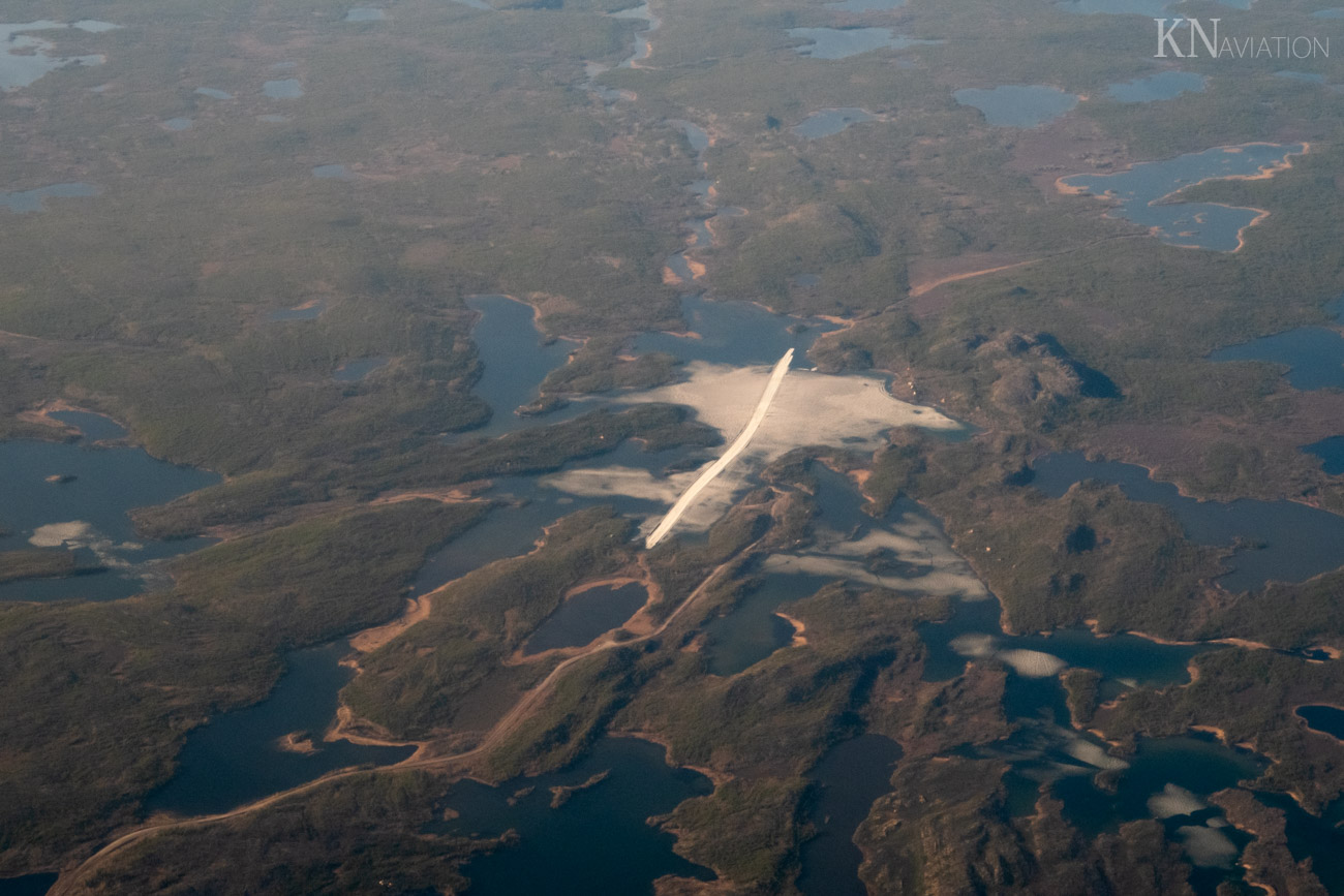 Air Tindi Dash 7 Flight to Yellowknife