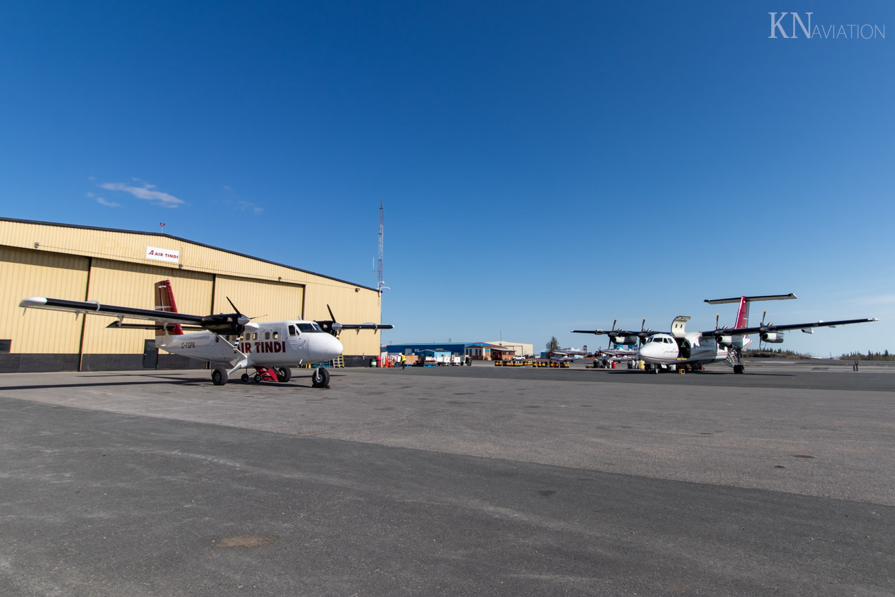 Air Tindi Dash 7 and Twin Otter