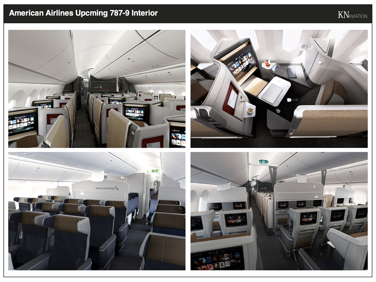 American Airlines New 787-9 Interior