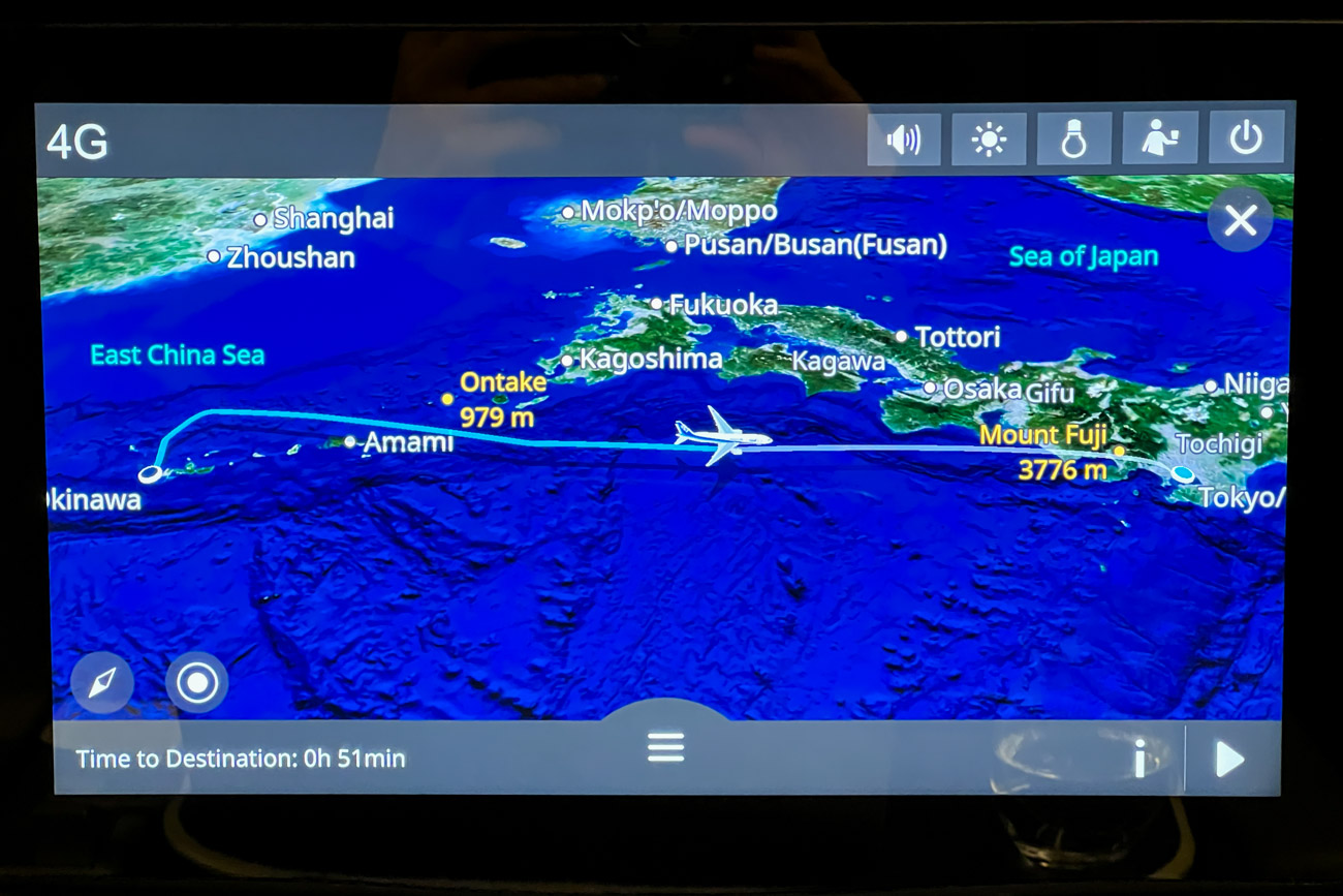 ANA 777-200ER (722) IFE Map