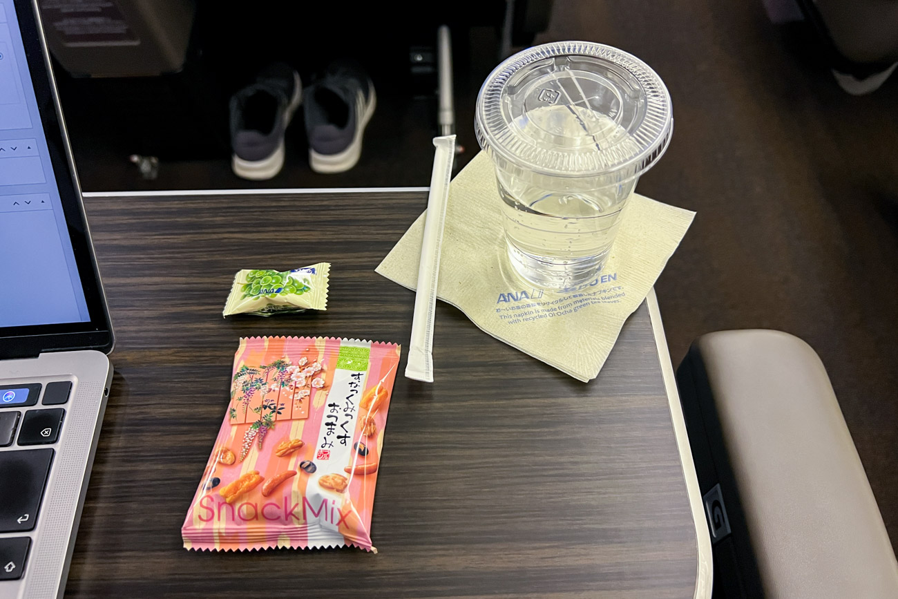 ANA Premium Class Snacks