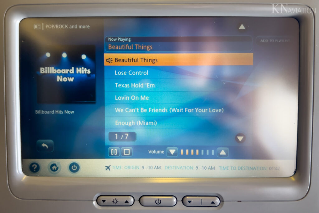 ANA 767-300ER In-Flight Entertainment