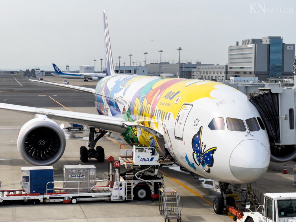 Tokyo Haneda Terminal 2 International Pokemon Jet