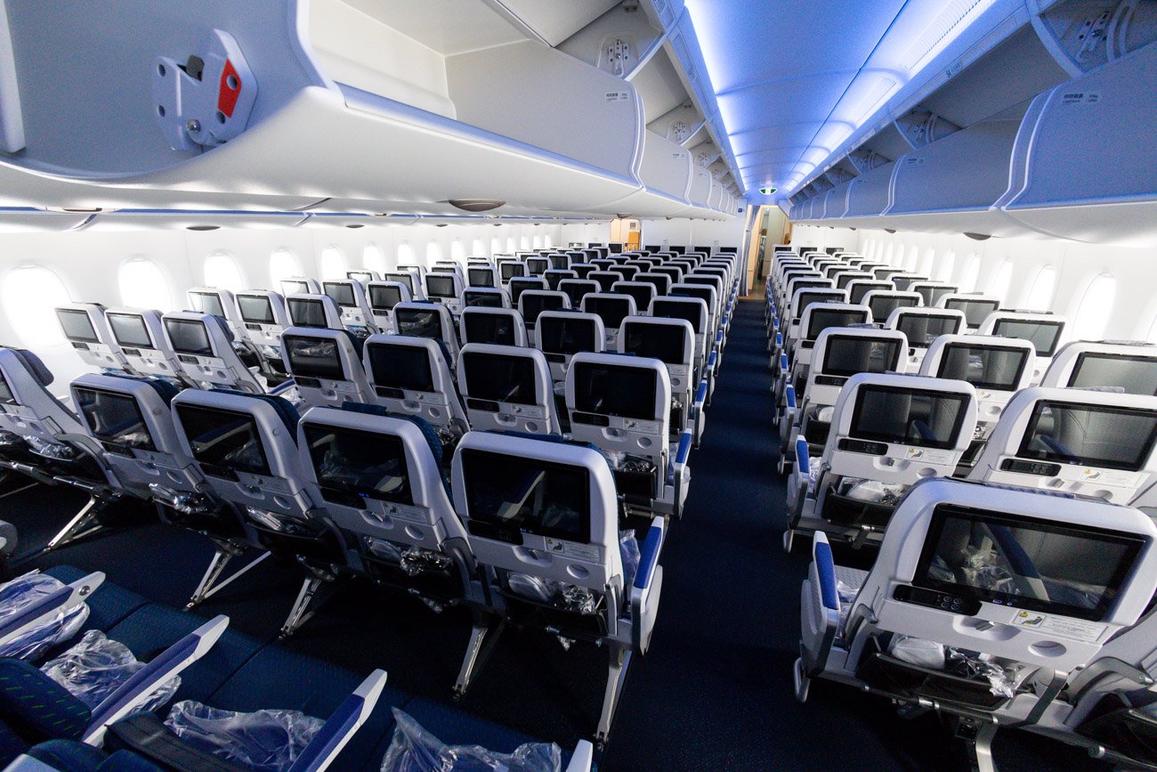 ANA A380 Economy Class