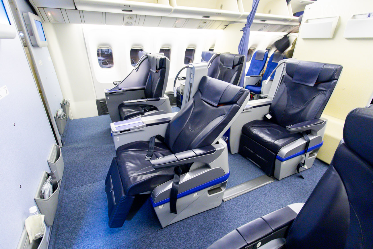 ANA Old Premium Class Seat