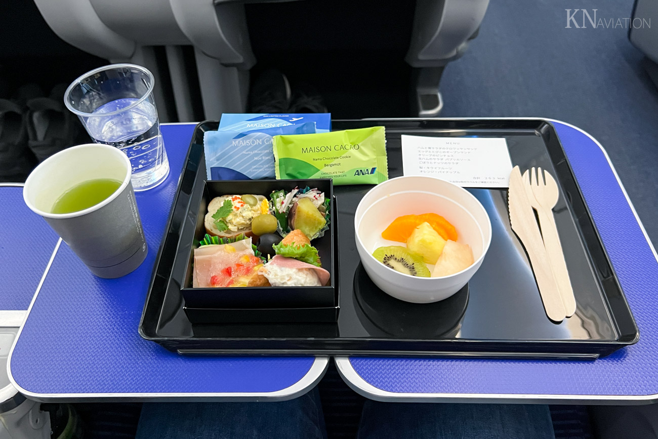 ANA Premium Class Light Meal