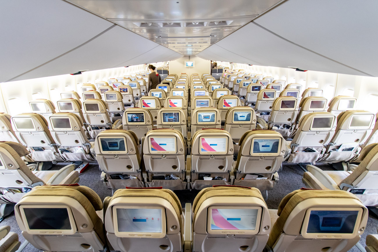 Asiana Airlines Boeing 747-400 Cabin