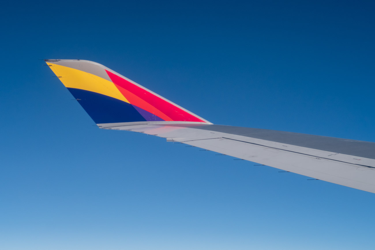 Asiana Airlines Boeing 747-400 Winglet