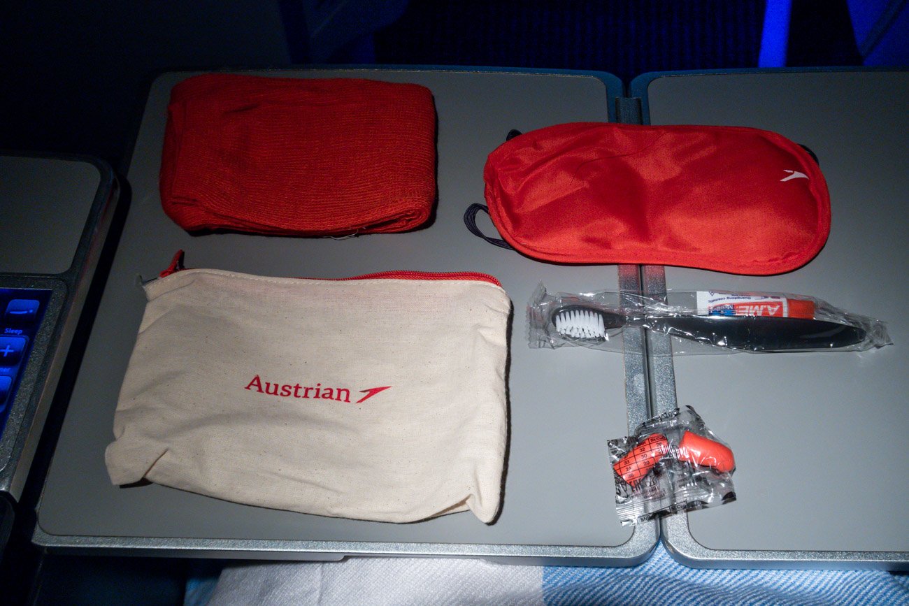 Austrian Airlines Business Class Amenity Kit