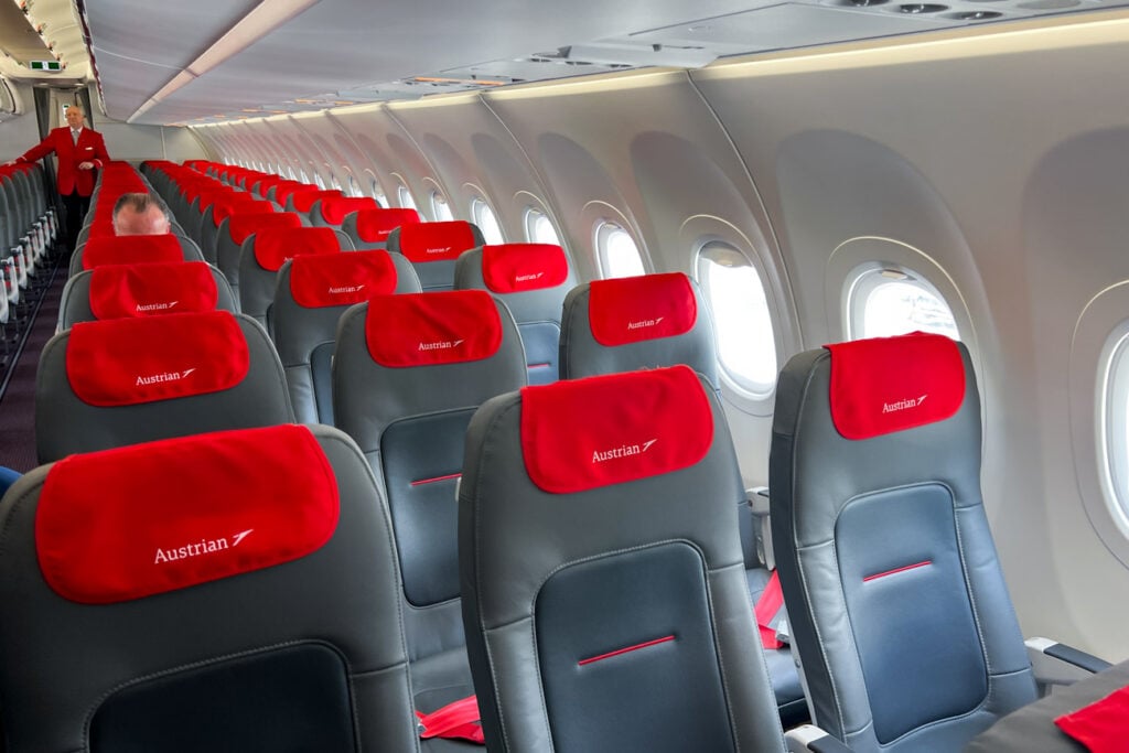 Review: Austrian A320neo Economy Class from Frankfurt to Viennna