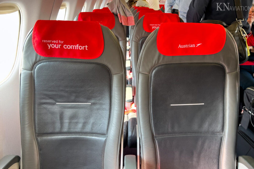 Austrian E195 Business Class