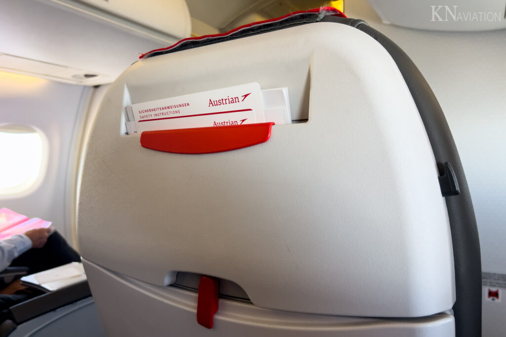 Austrian E195 Business Class