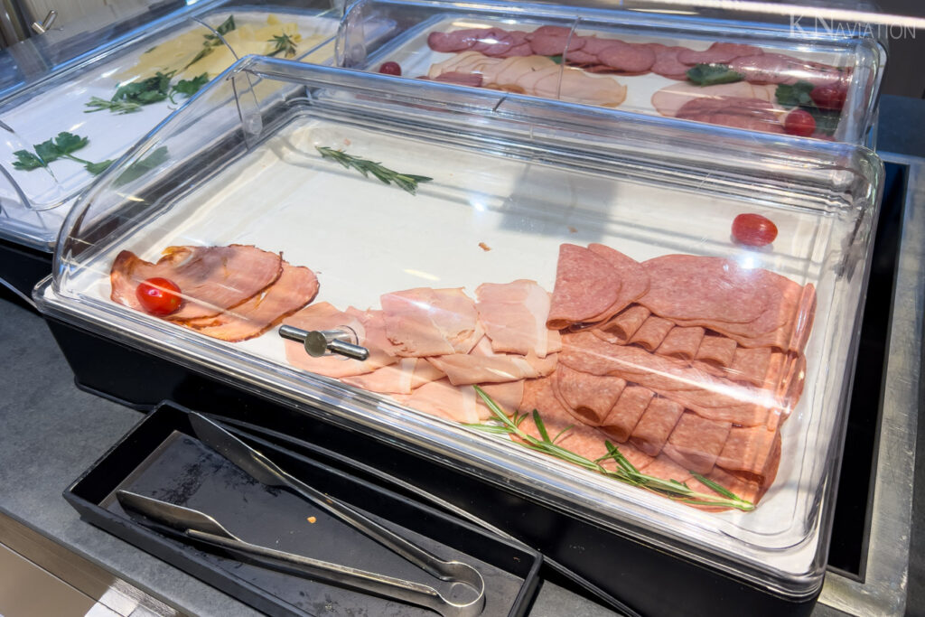 Austrian Senator Lounge Schengen Cold Cuts