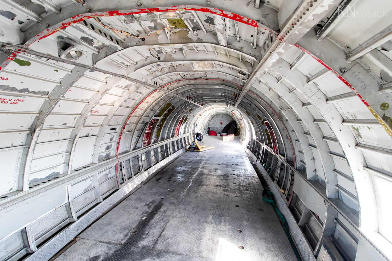 Buffalo Airways C-46 Cargo Hold