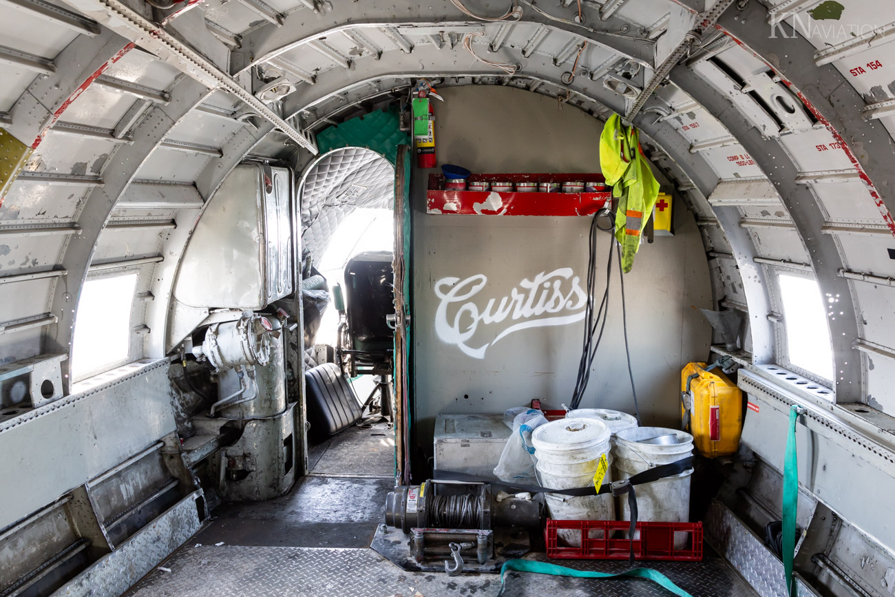 Buffalo Airways C-46 Cockpit Wall