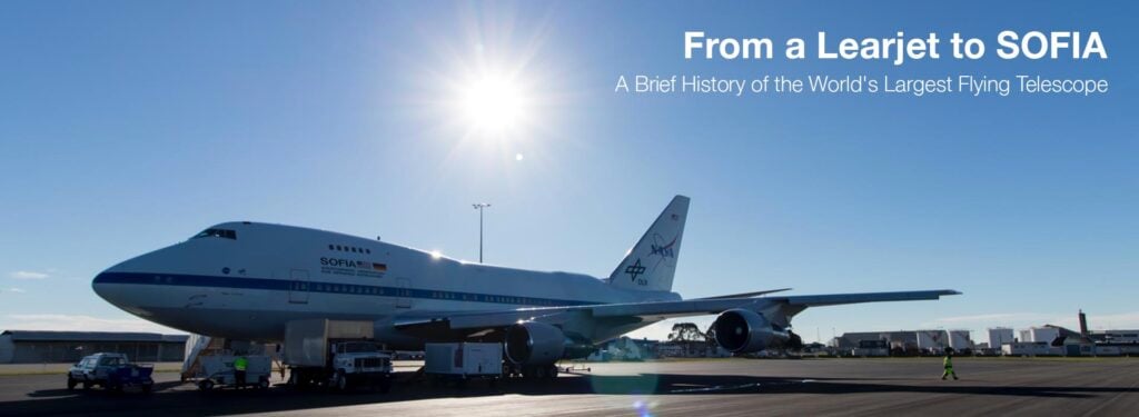 From a Learjet to SOFIA: A Brief History of the World's Largest Flying Telescope