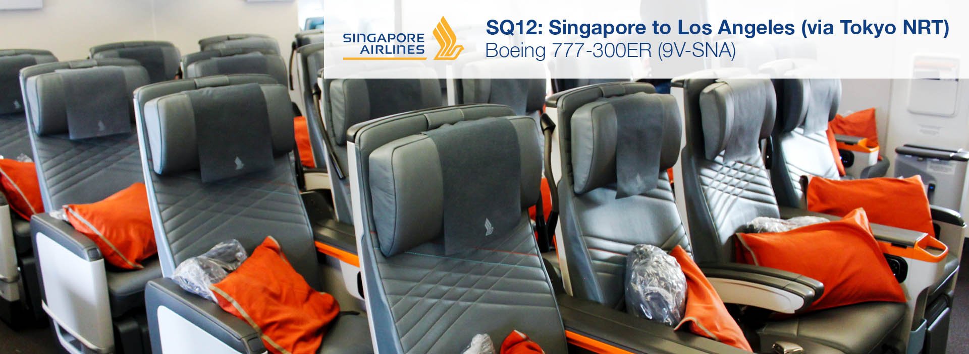 Flight Review: Singapore Airlines 777-300ER Premium Economy from Singapore to Los Angeles via Tokyo NRT