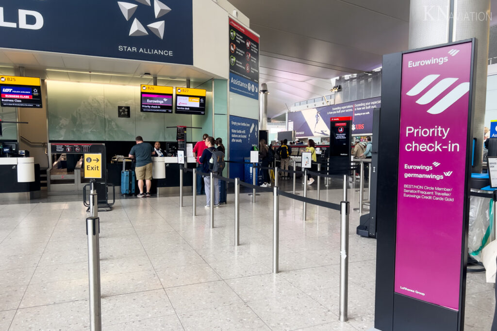 Eurowings Check-in London Heathrow