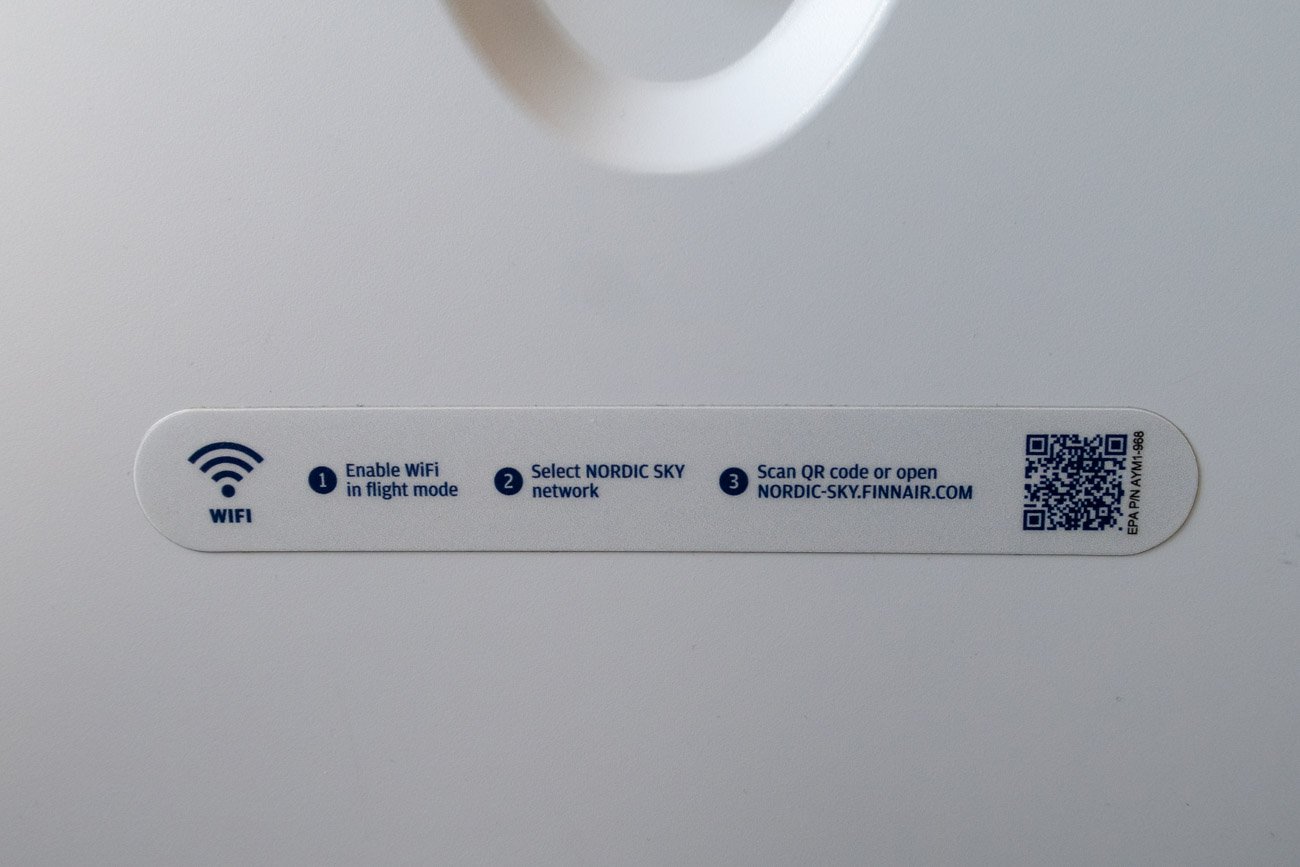 Finnair A319 Business Class Wi-Fi