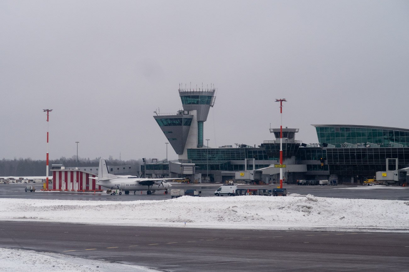 Finnair A319 Helsiki Arrival