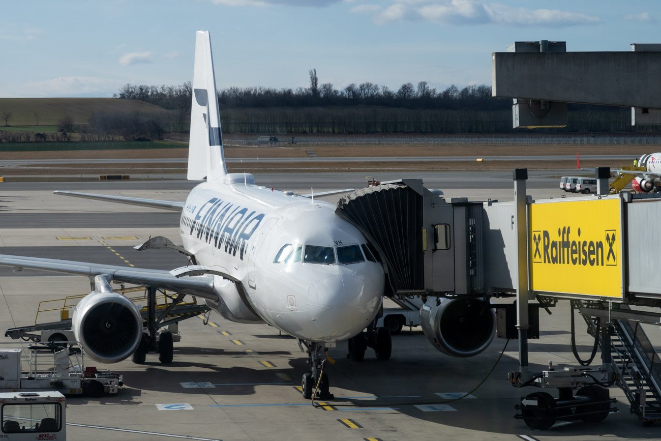 Finnair A319 in Vienna