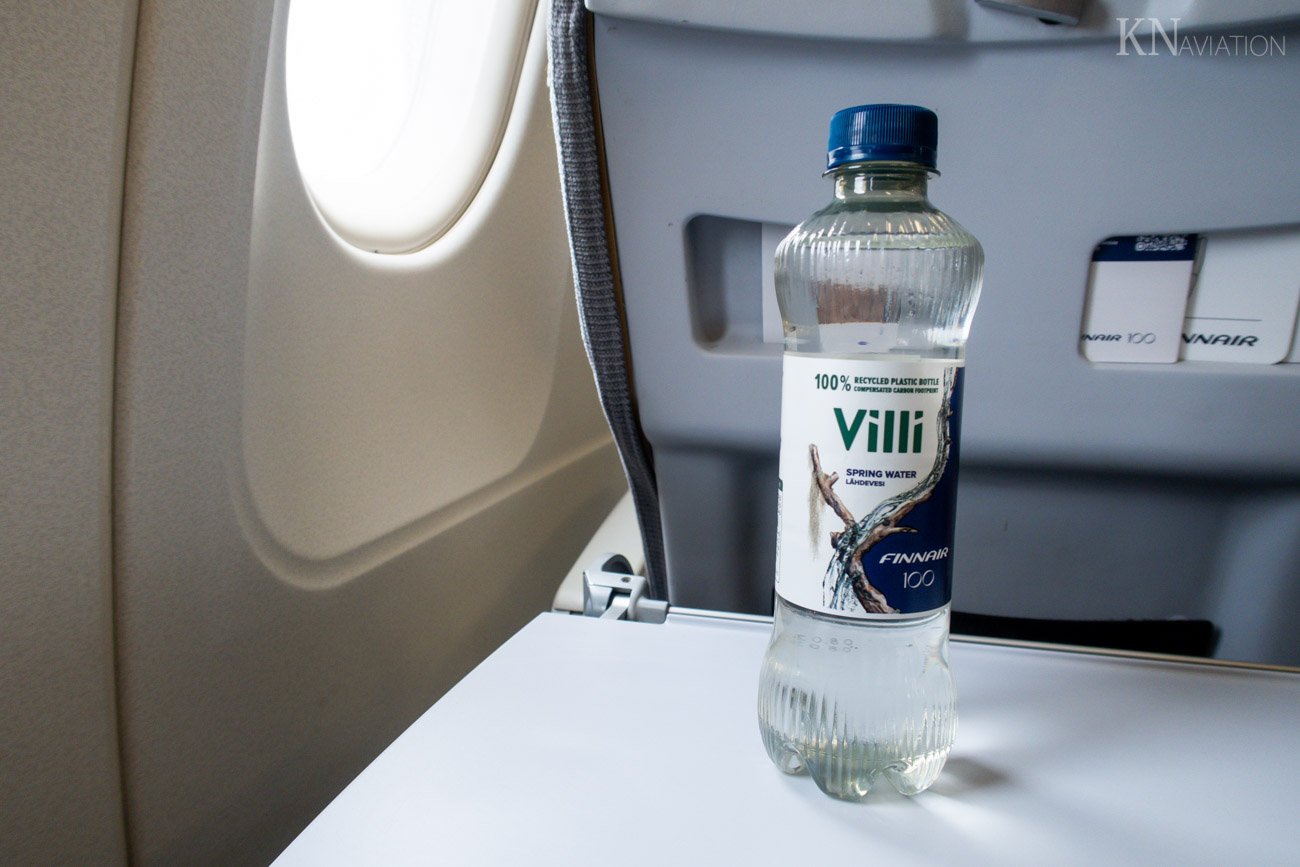 Finnair Short-Haul Business Class Water