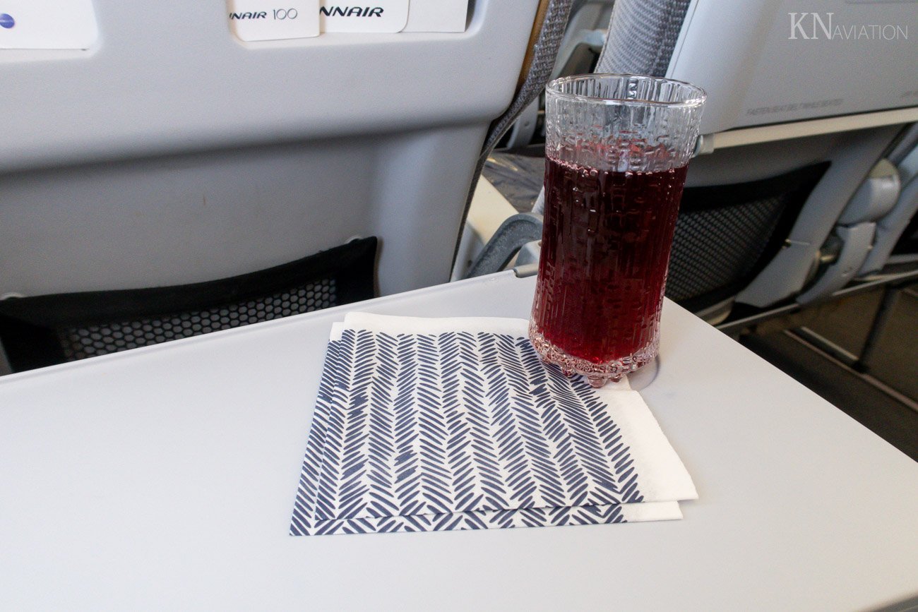 Finnair Short-Haul Business Class Lunch