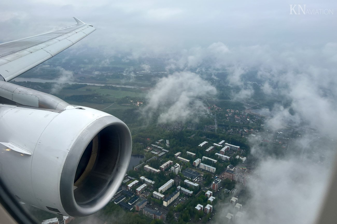 Finnair A320 Flight