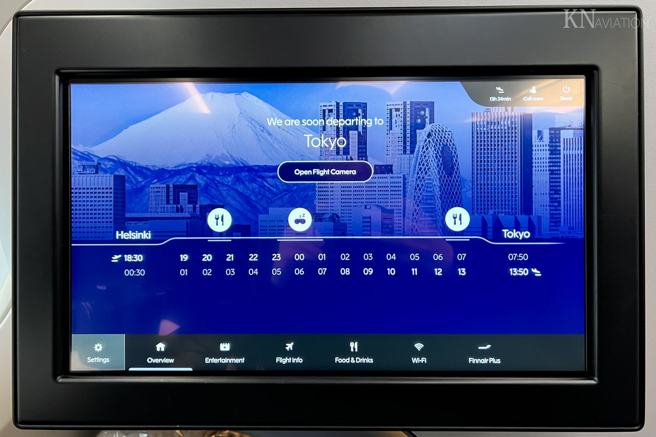 Finnair New In-Flight Entertainment System