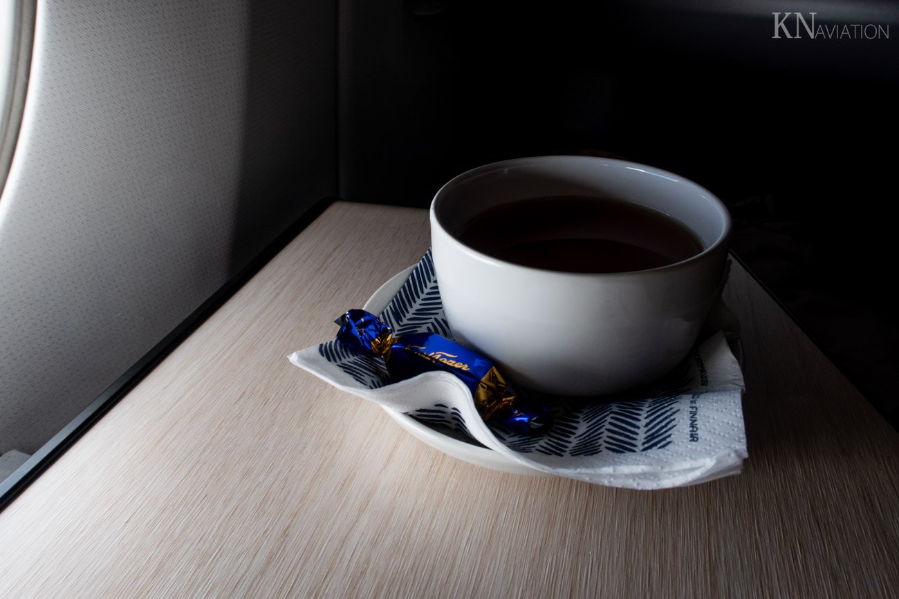 Finnair Long-Haul Business Class Tea