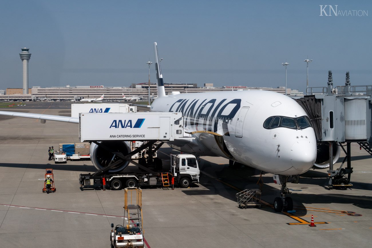 Finnair A350 at Tokyo Haneda