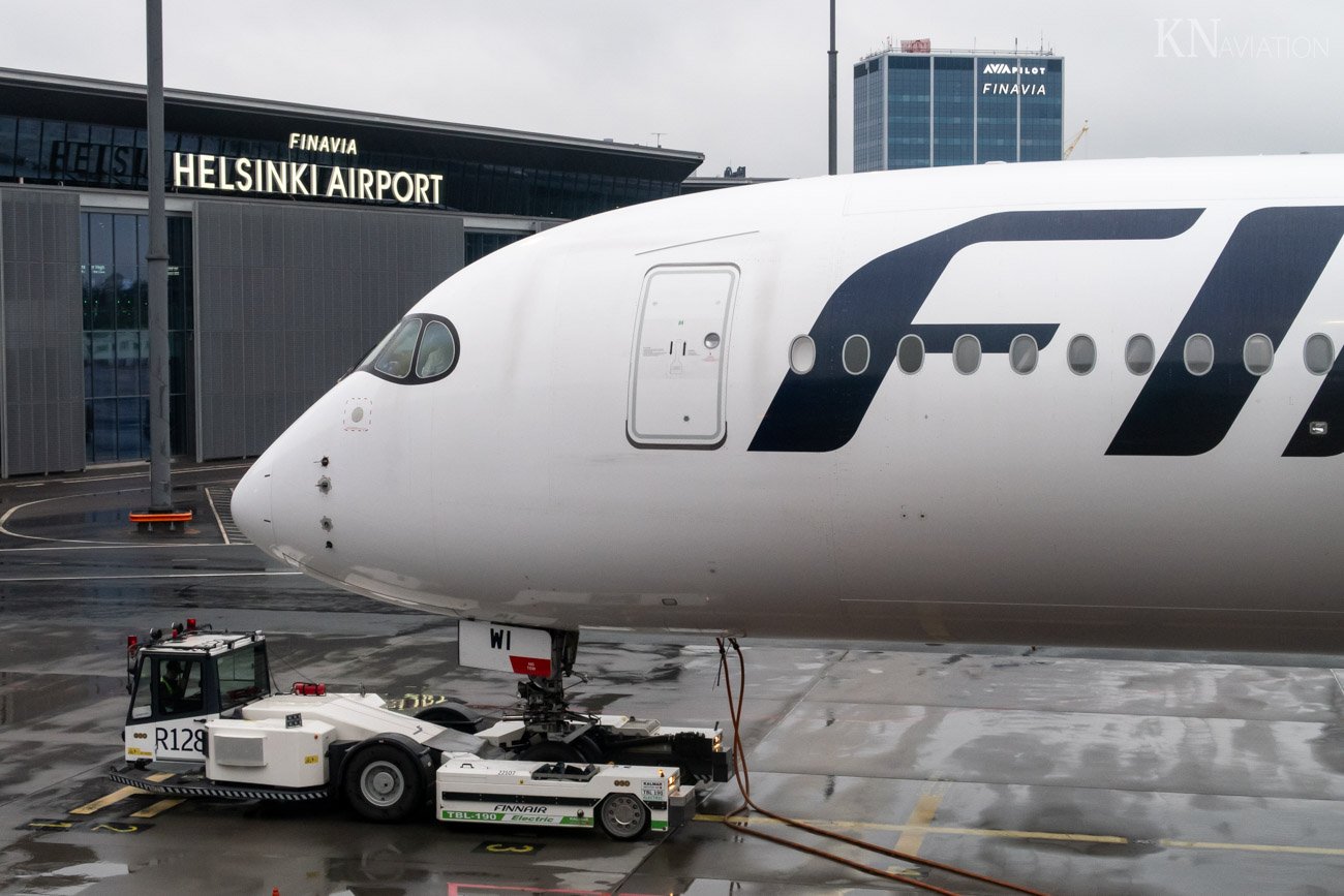 Finnair A350-900 in Helsinki