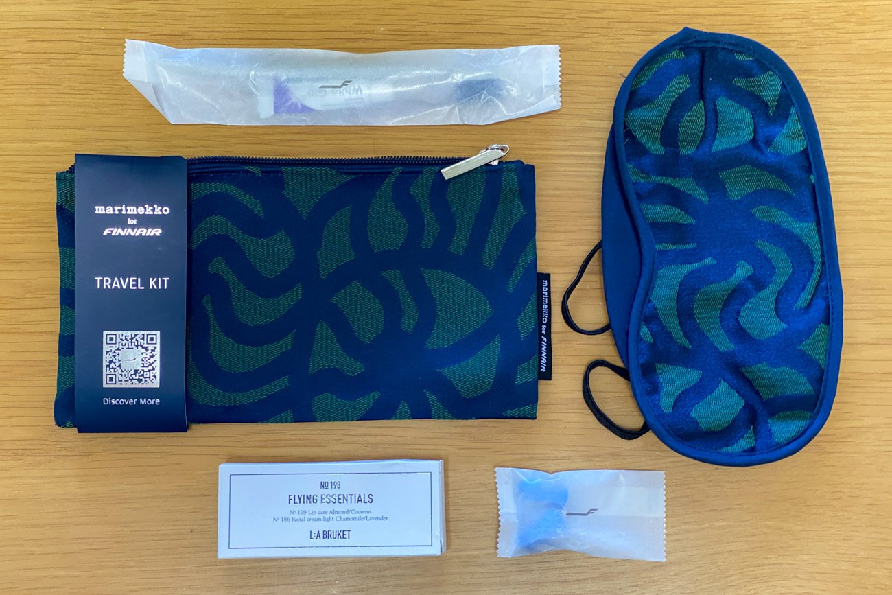 Finnair Business Class Amenity Kit