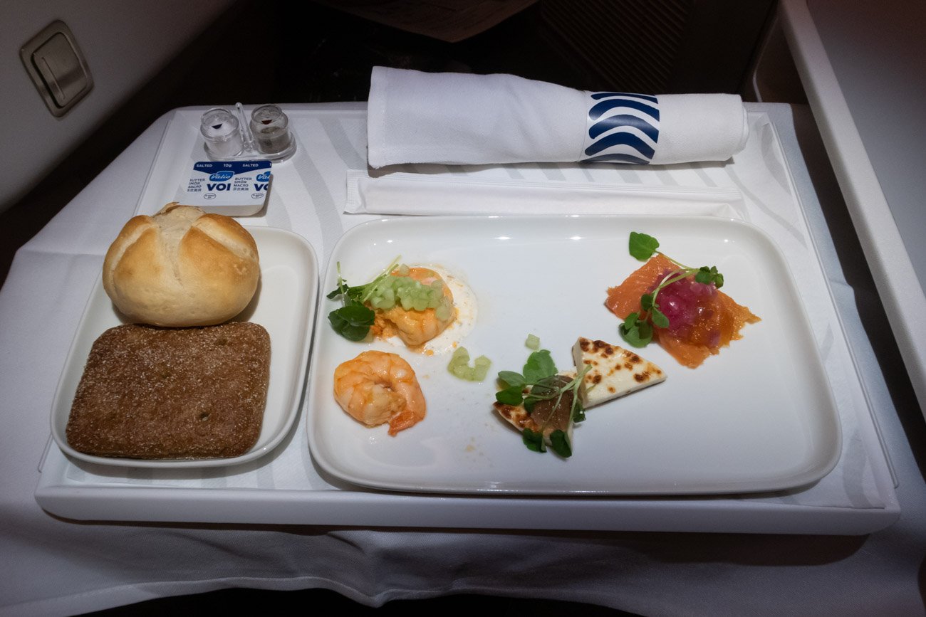 Finnair Business Class Appetizer