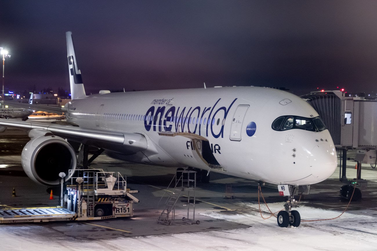 Finnair A350 in Oneworld Livery