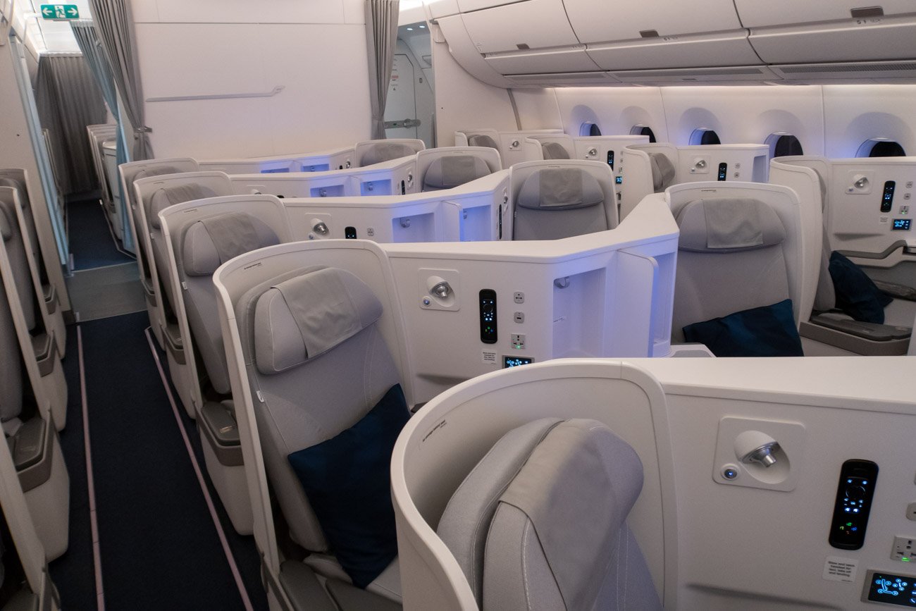 Finnair A350 Business Class Cabin