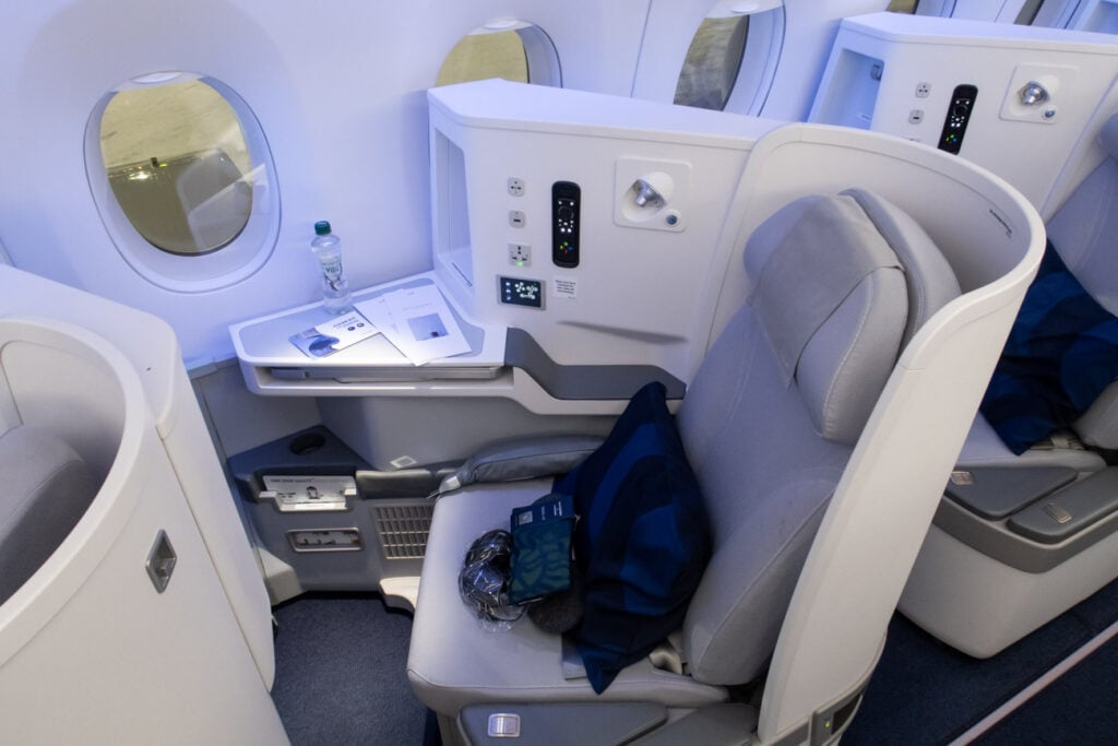 Finnair A350 Business Class Seat