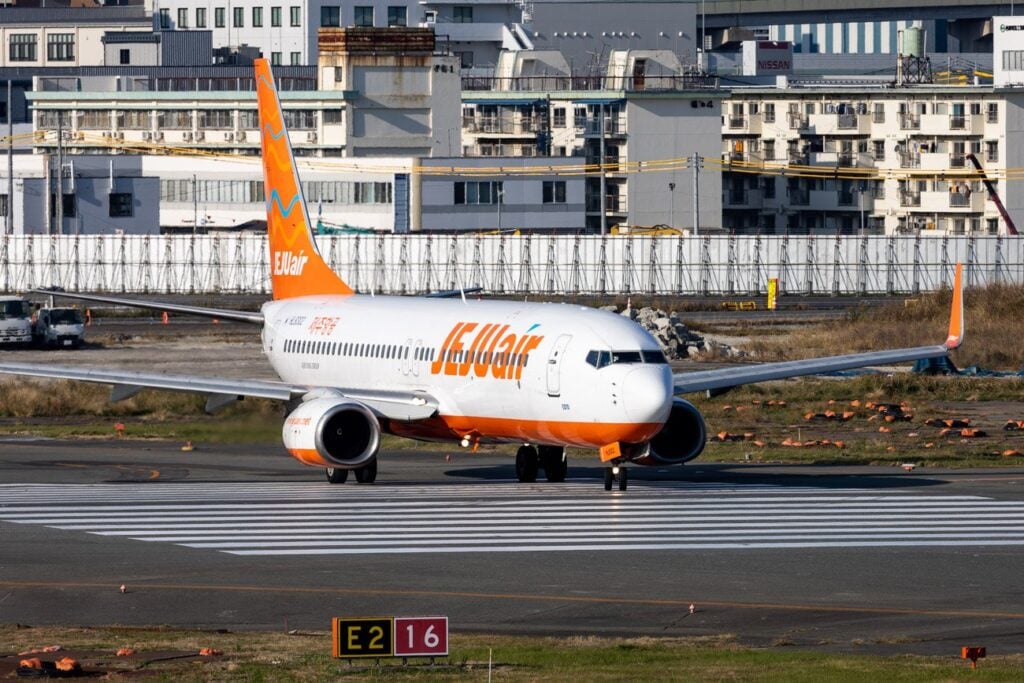 Flying on Jeju Air with a Baby