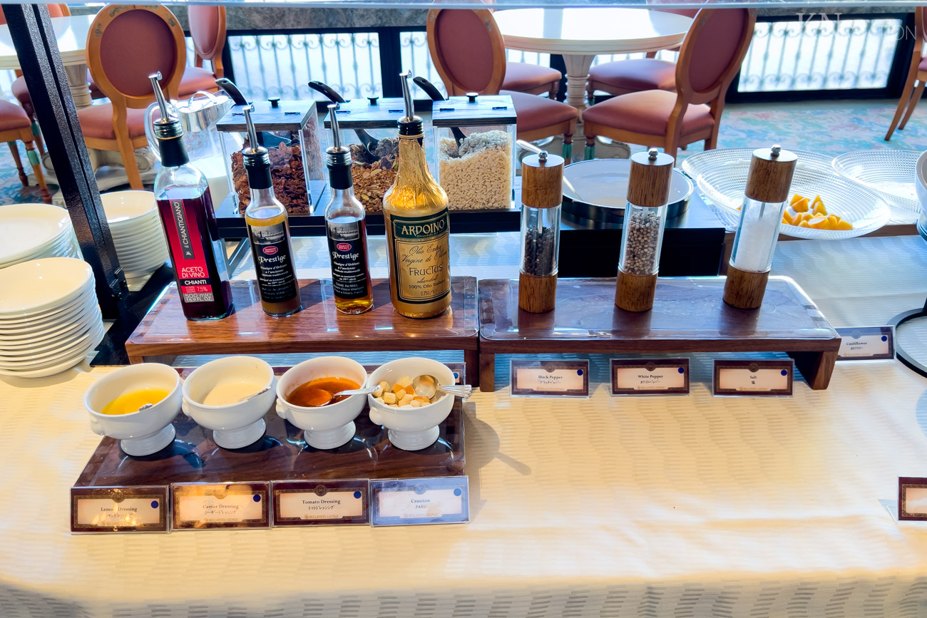 Hotel MiraCosta BellaVista Lounge Breakfast Condiments