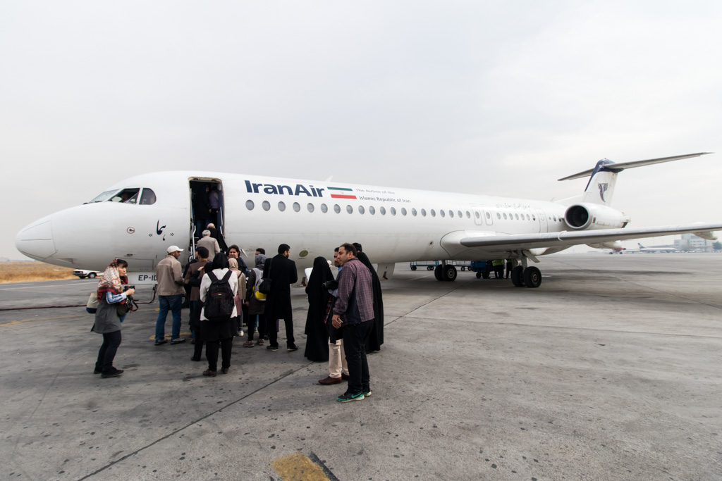 Iran Air Fokker 100