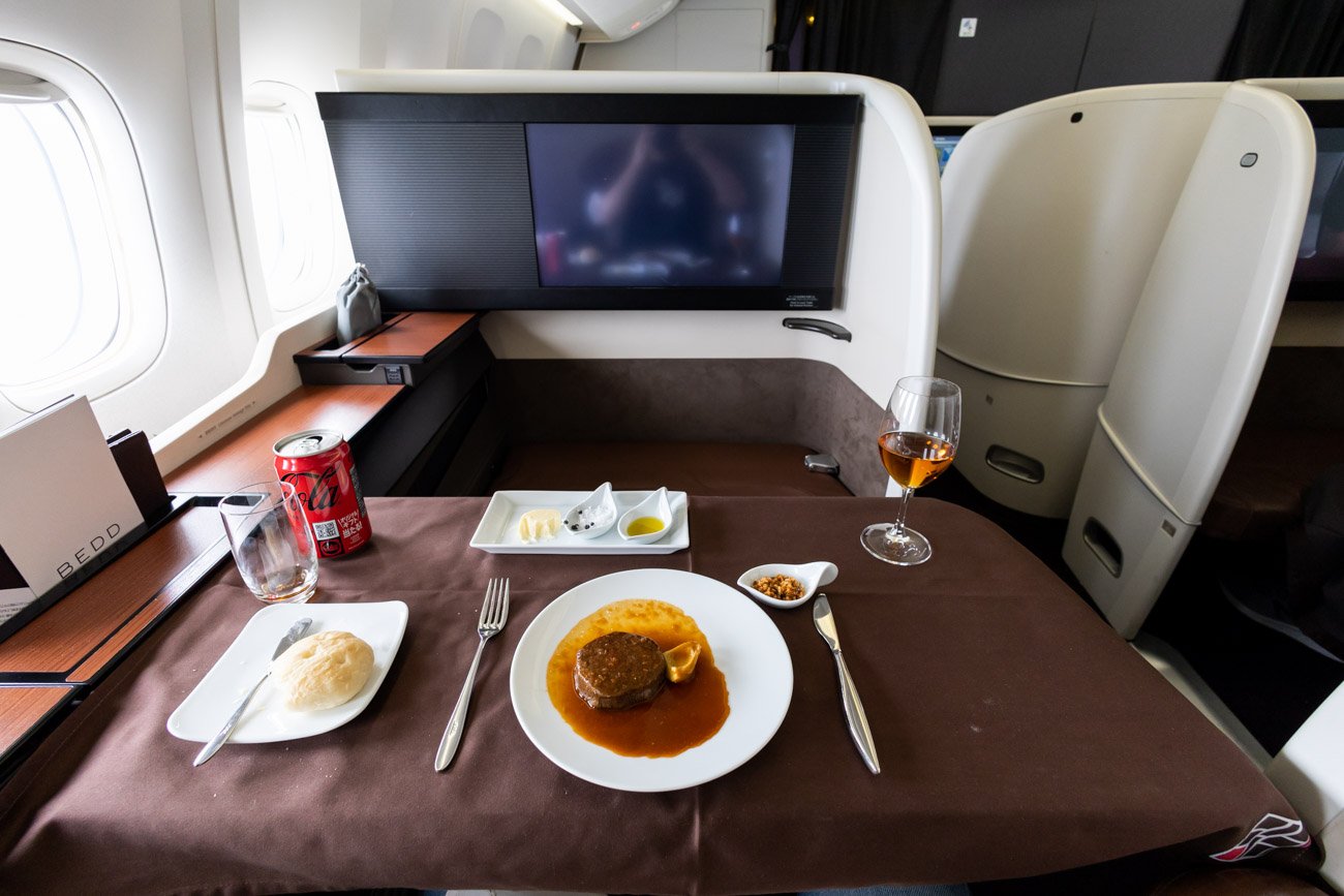 JAL 777-300ER First Class from Tokyo to New York