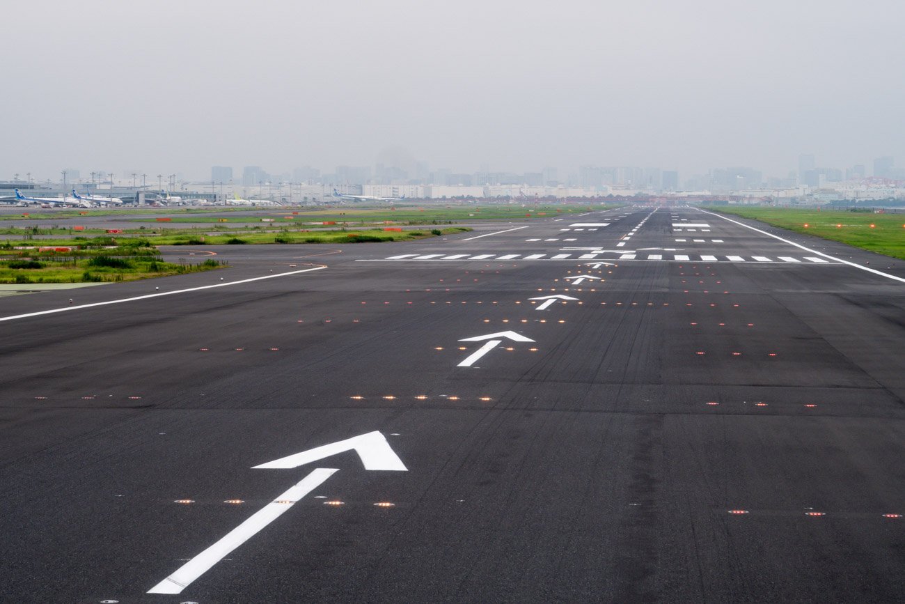 Haneda Airport Runway