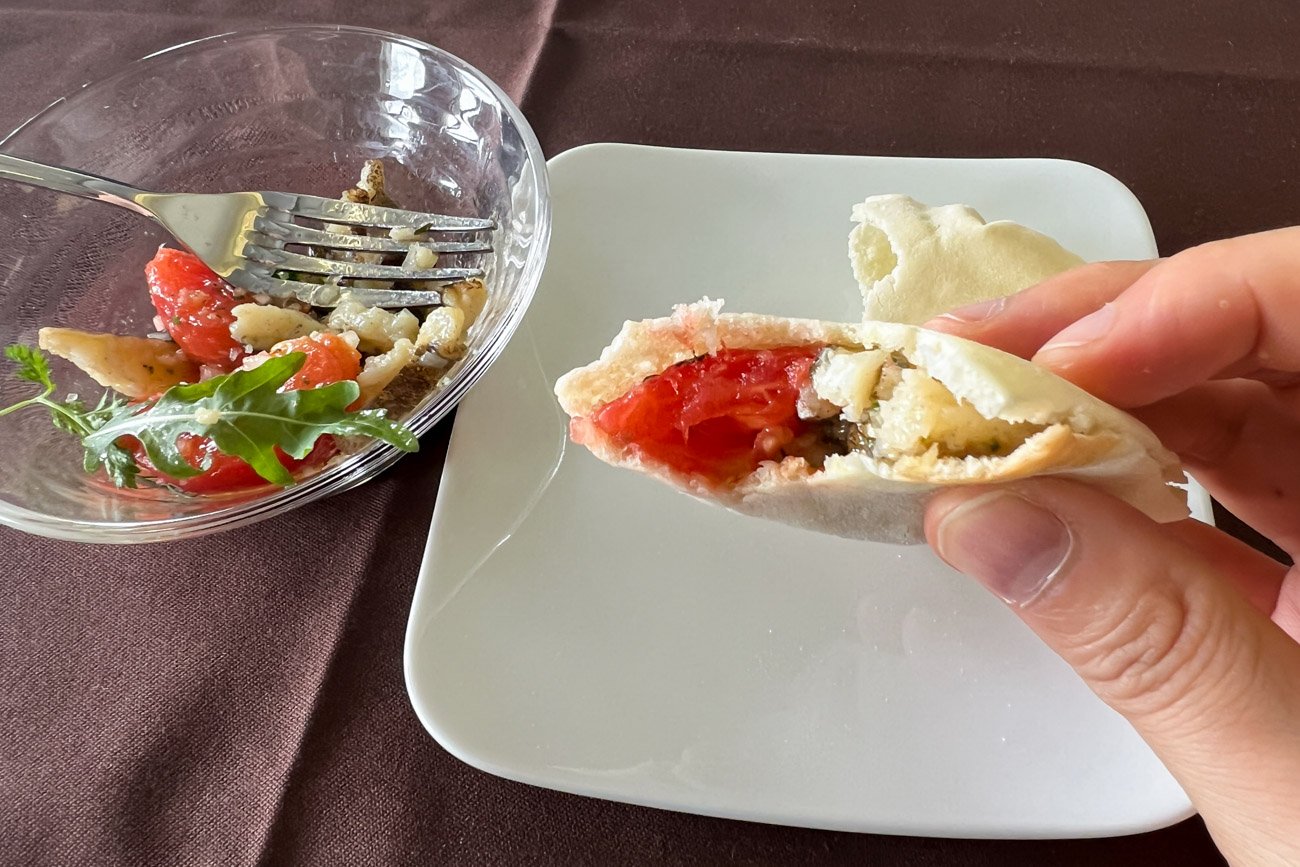 JAL First Class Lunch Appetizer